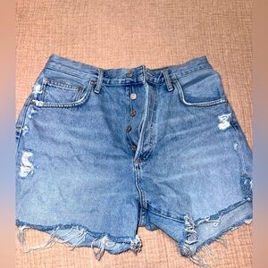 Agolde shorts size 29 light wash great condition denim